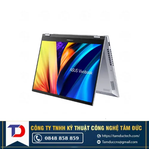 Laptop Asus VivoBook S 14 Flip TP3402VA-LZ118W i9-13900H| 16GB| 512GB| OB| 14"WUXGA Cảm ứng| Win11