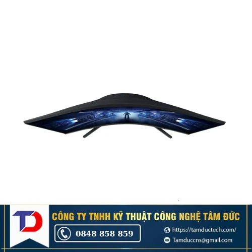 Màn hình máy tính Cong LCD SAMSUNG LC27G55TQBEXXV 27"WQHD 2560x1440| VA| 144Hz| 1ms