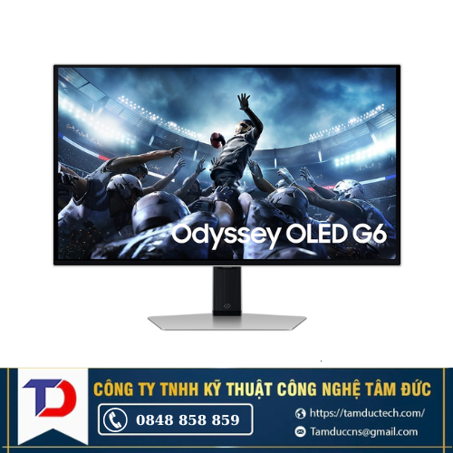 Màn hình máy tính LCD SAMSUNG Odyssey OLED G6 G60SD LS27DG602SEXXV 272K 2560x1440| OLED| 360Hz| 0.03ms