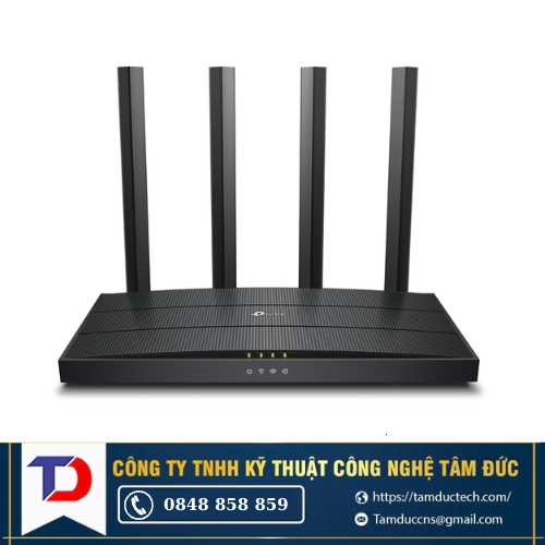 Thiết bị mạng TP-LINK Router Wifi Chuẩn Wifi 6 Archer AX12