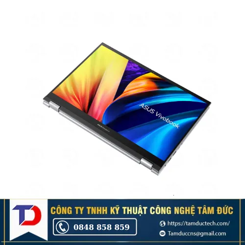 Laptop Asus VivoBook S 14 Flip TP3402VA-LZ118W i9-13900H| 16GB| 512GB| OB| 14"WUXGA Cảm ứng| Win11