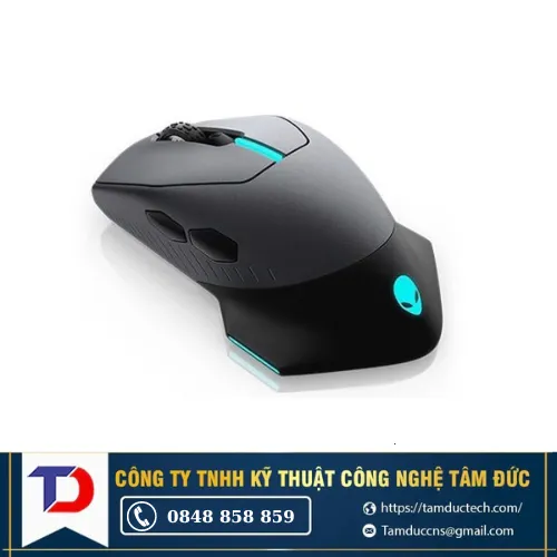 Chuột máy tính Dell Gaming Alienware AW610M (Không dây - Kết nối USB)