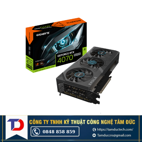 Card màn hình VGA Gigabyte GeForce RTX 4070 Super Eagle OC 12G