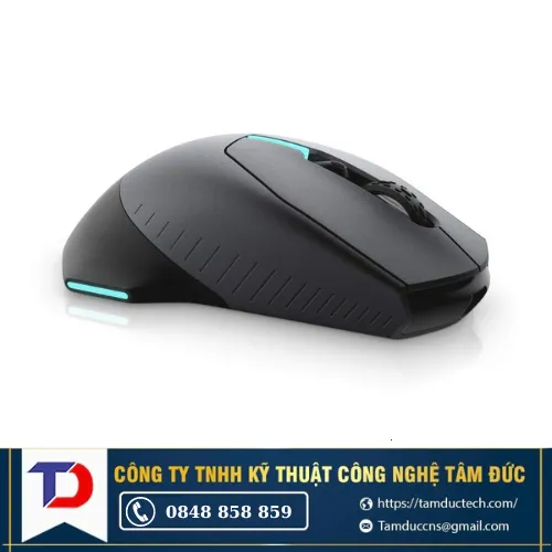 Chuột máy tính Dell Gaming Alienware AW610M (Không dây - Kết nối USB)