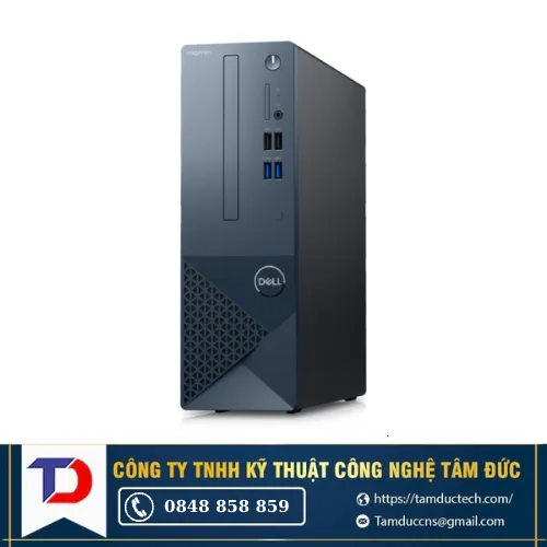 Máy Tính Để Bàn PC DELL Inspiron 3030 SFF SFFI33003W1-8G-512G i3-14100| 8GB| 512GB| OB| Wifi,BT| Win11