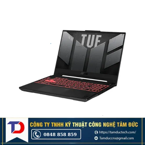 Laptop ASUS TUF Gaming A15 FA507XI-LP420W R9-7940HS| 8GB| 512GB| RTX4070 8GB| 15.6"FHD 144Hz| Win11 (Đen)