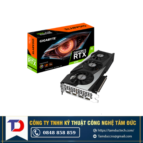 Card màn hình Gigabyte GeForce RTX 3060 GAMING OC 12G 12GB