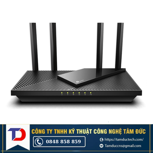 Thiết bị mạng TP-LINK Router Wifi Chuẩn Wifi 6 Archer AX55