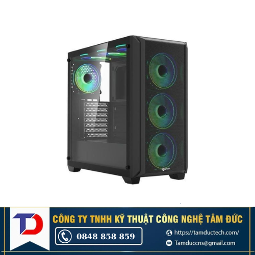 Thùng máy tính | Case Gaming JETEK CSGO2 Z7 (Đen)