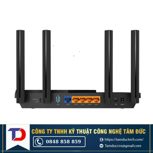 Thiết bị mạng TP-LINK Router Wifi Chuẩn Wifi 6 Archer AX55