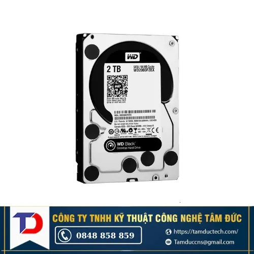 Ổ cứng HDD Western Digital Black 2TB WD2003FZEX (3.5"SATA 3)