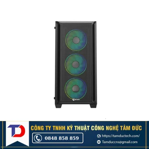 Thùng máy tính | Case Gaming JETEK CSGO2 Z7 (Đen)