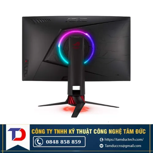 Màn hình máy tính Cong ROG Strix Gaming LCD ASUS XG27WQ 27"2K 2560x1440| VA| 165Hz| 1ms