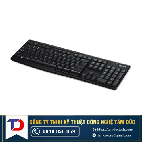 Bàn phím máy tính Logitech K270 (Không dây - Kết nối USB)
