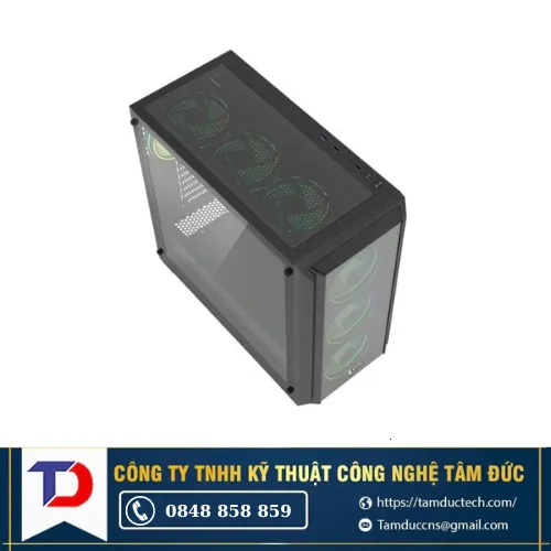 Thùng máy tính | Case Gaming JETEK CSGO2 Z7 (Đen)