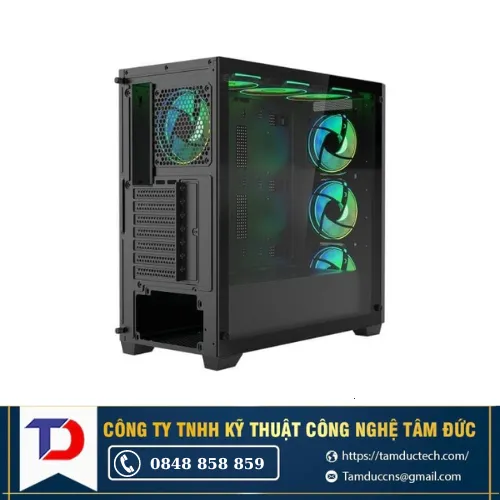 Thùng máy tính | Case Gaming JETEK CSGO2 Z7 (Đen)