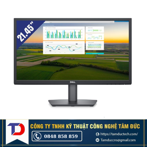 Màn hình máy tính LCD DELL E2222H 21.5FHD 1920x1080| VA| 60Hz| 10ms (Đen)