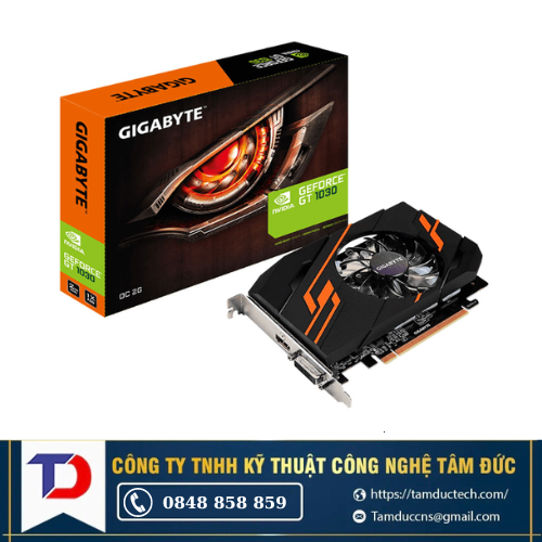 Card màn hình GIGABYTE GeForce GT 1030 2GB GDDR5 OC