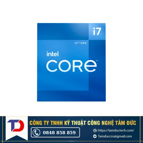 CPU Intel Core i7-12700 (2.1Ghz up to 4.9GHz, 12 nhân 20 luồng, 25MB Cache) - Socket FCLGA1700