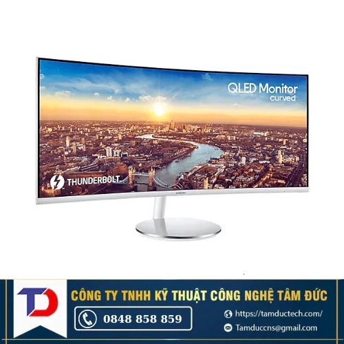 Màn hình máy tính Cong LCD SAMSUNG QLED LC34J791WTEXXV 34"WQHD 3440x1440| VA| 100Hz| 4ms
