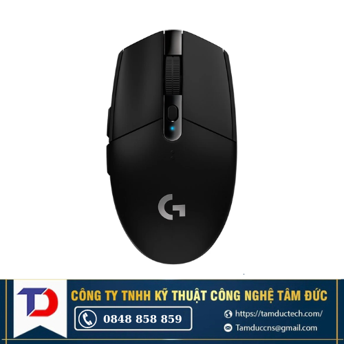 Chuột máy tính Gaming Logitech G304 (Không dây - Đầu thu USB Lightspeed Wireless)