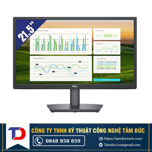 Màn hình máy tính LCD DELL E2222HS 21.5FHD 1920x1080| VA| 60Hz| 5ms (Đen)