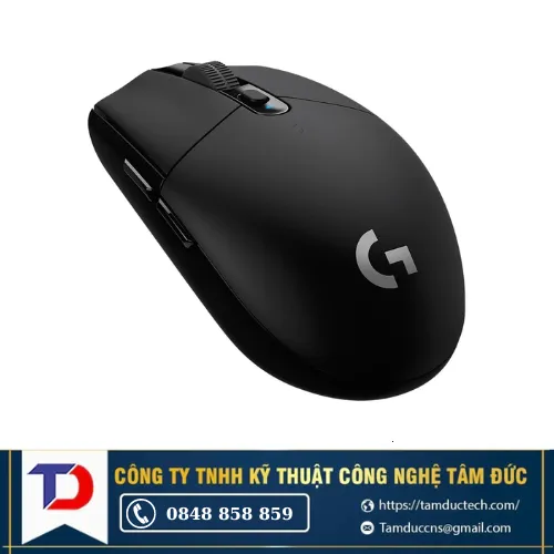 Chuột máy tính Gaming Logitech G304 (Không dây - Đầu thu USB Lightspeed Wireless)
