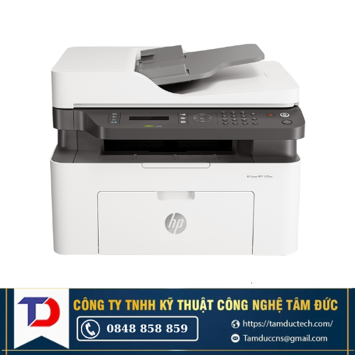 Máy in đa năng HP Laser MFP 137fnw 4ZB84A