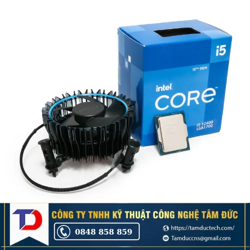 CPU Intel Core i5-12400 (2.5Ghz up to 4.4GHz, 6 nhân 12 luồng, 18MB Cache) - Socket FCLGA1700