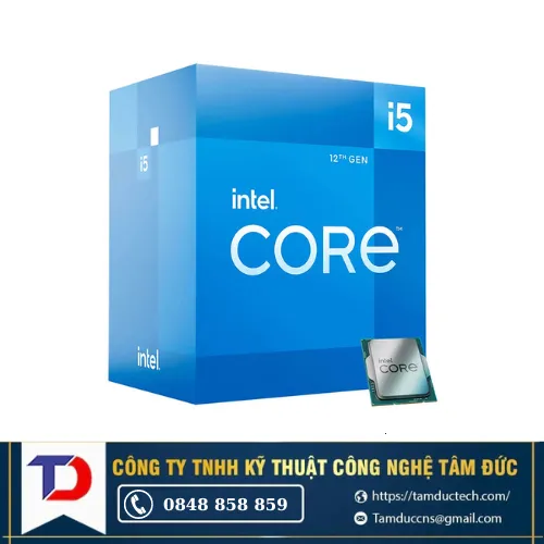 CPU Intel Core i5-12500 (3.0Ghz up to 4.6GHz, 6 nhân 12 luồng, 18MB Cache) - Socket FCLGA1700