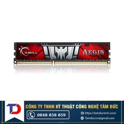 Ram Desktop/PC GSKILL Aegis DDR3 1600MHz 4GB
