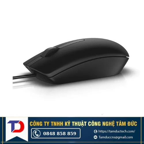 Chuột máy tính Dell MS116 (Có dây - Kết nối USB)