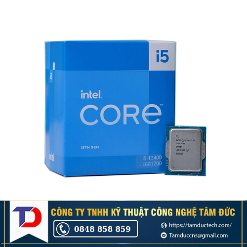 CPU Intel Core i5-13400 (3.3Ghz up to 4.6GHz, 10 nhân 16 luồng, 20MB Cache) - Socket FCLGA1700