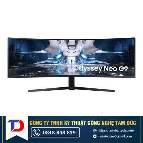 Màn hình máy tính Cong LCD SAMSUNG Odyssey NEO G9 LS49AG950NEXXV 49DQHD 5120x1440| VA| 240Hz| 1ms