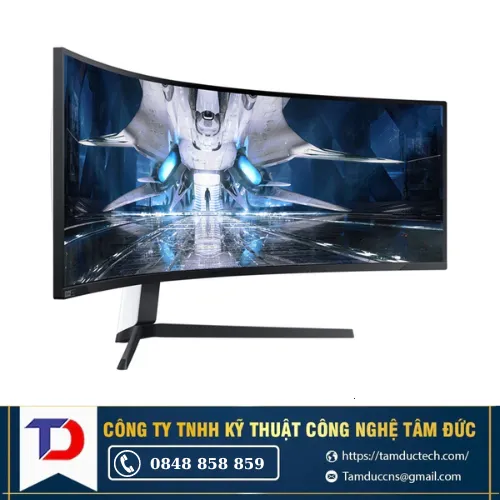 Màn hình máy tính Cong LCD SAMSUNG Odyssey NEO G9 LS49AG950NEXXV 49"DQHD 5120x1440| VA| 240Hz| 1ms