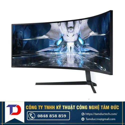 Màn hình máy tính Cong LCD SAMSUNG Odyssey NEO G9 LS49AG950NEXXV 49"DQHD 5120x1440| VA| 240Hz| 1ms
