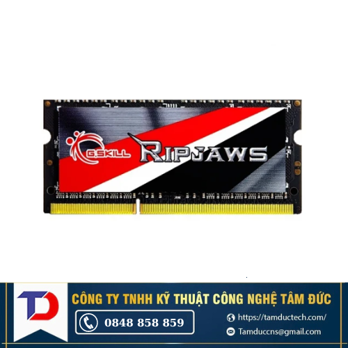 Ram Laptop GSKILL Ripjaws DDR3L 1600MHz 8GB