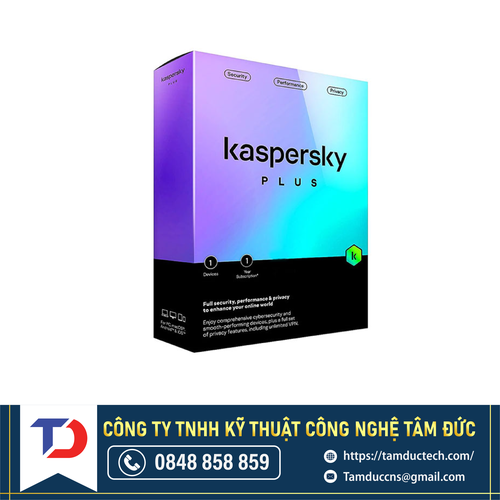 Phần mềm diệt virus KIS1U Kaspersky Plus 1 thiết bị