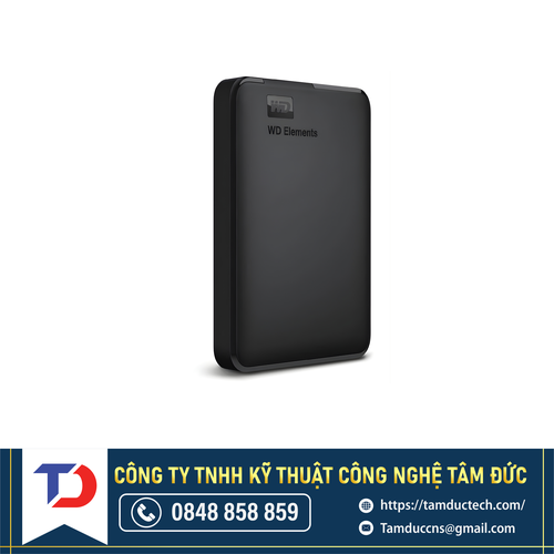 Ổ cứng GN WD Elements Portable- 1TB (đen)- WDBUZG0010BBK-WESN