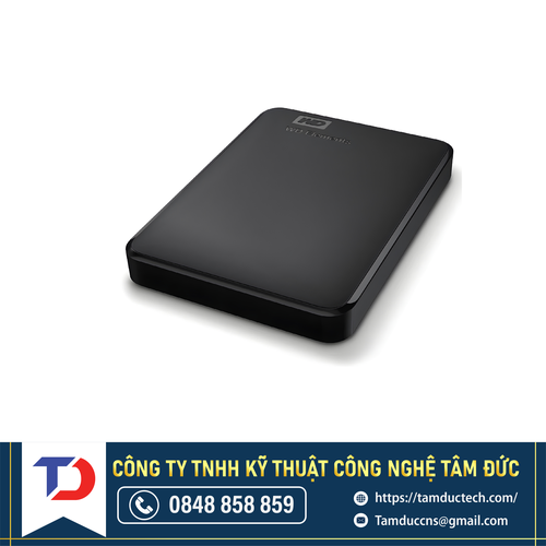 Ổ cứng GN WD Elements Portable- 1TB (đen)- WDBUZG0010BBK-WESN