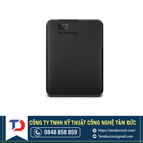 Ổ cứng GN WD Elements Portable- 2TB 2.5" 3.0- WDBU6Y0020BBK-WESN