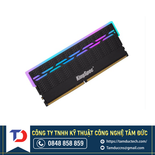 Ram Kingspec 8GB 3200 RGB Đen