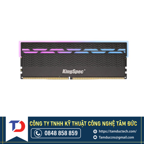 Ram Kingspec 8GB 3200 RGB Đen