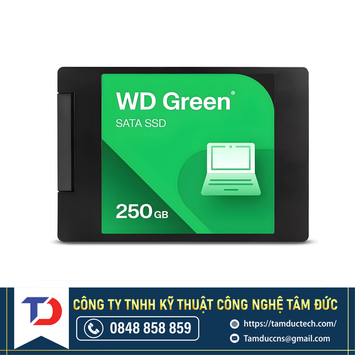 Ổ cứng SSD WDS250G5G0A (Green 2.5)