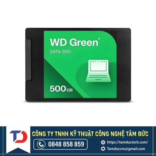 Ổ cứng SSD WDS500G5G0A-  Green 2.5