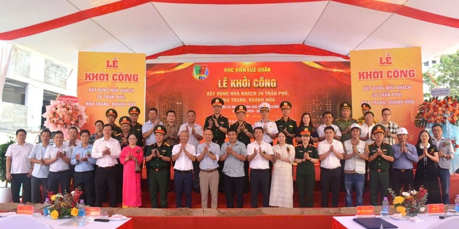 Datraco tham dự lễ khởi công dự án Xây dựng nhà khách 36 Trần Phú, Nha Trang, Khánh Hòa
