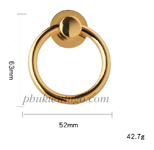 Kích thước tay nắm khoen tròn TN6072 Kích thước tay nắm khoen tròn TN6072