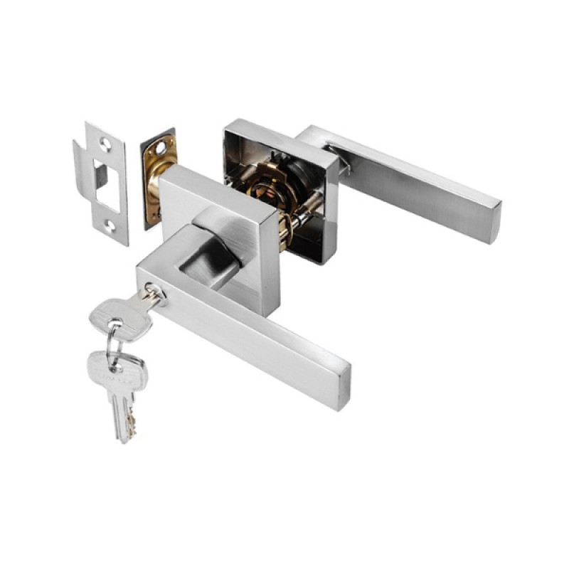 Bộ khoá tay nắm cửa đi vuông 499.63.972 Bộ khoá tay nắm cửa đi vuông 499.63.972