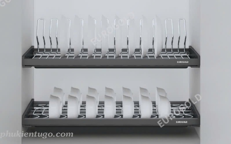 Kệ chén cố định 2 tầng eurogold Kệ chén cố định 2 tầng eurogold