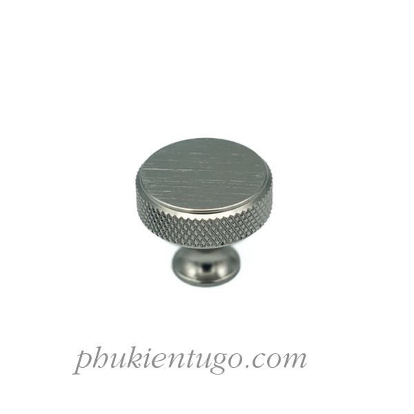 Tay nắm tủ tròn màu trắng inox AX23 Tay nắm tủ tròn màu trắng inox AX23